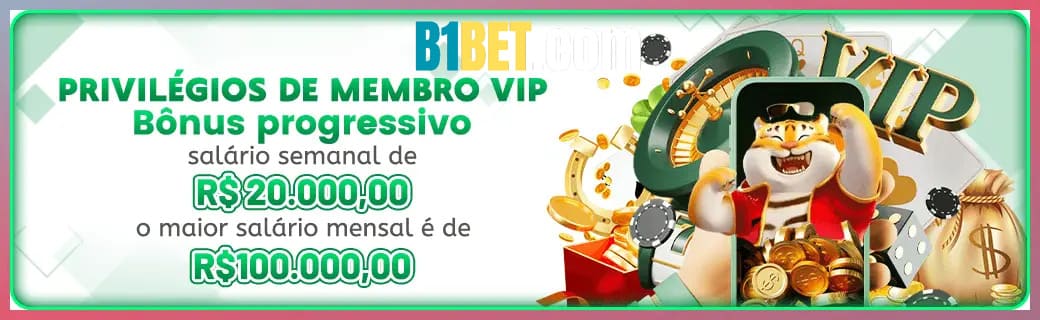 B1BET bônus — cashback 15 por cento e níveis VIP
